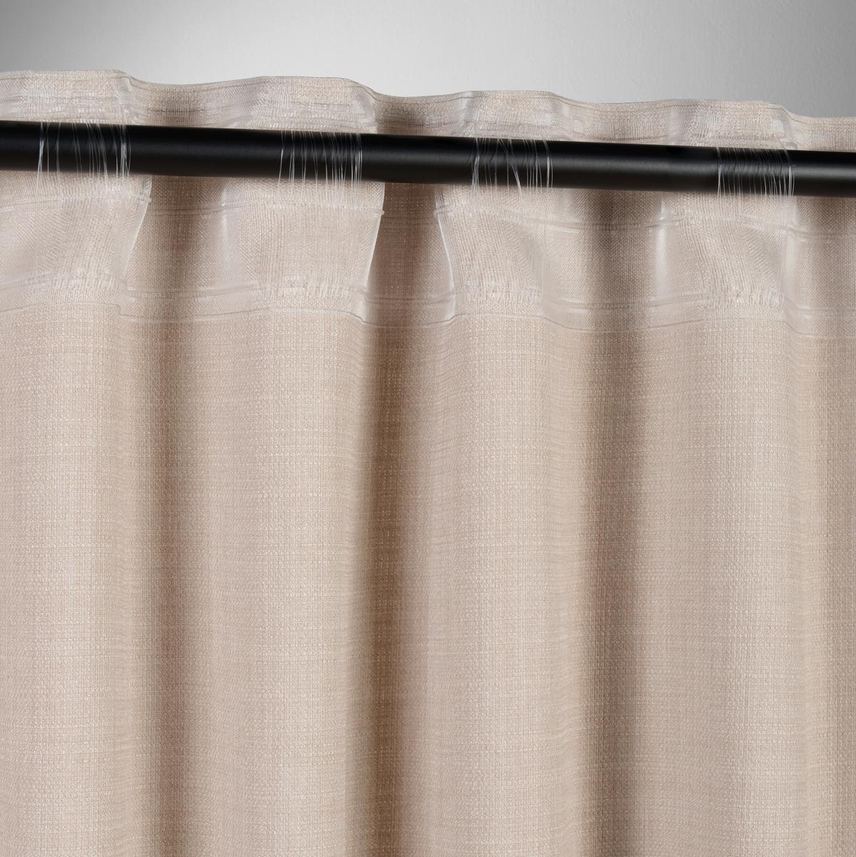HOTOVÝ ZÁVES LEO - piesková, Modern, textil (135/300cm) - Premium Living