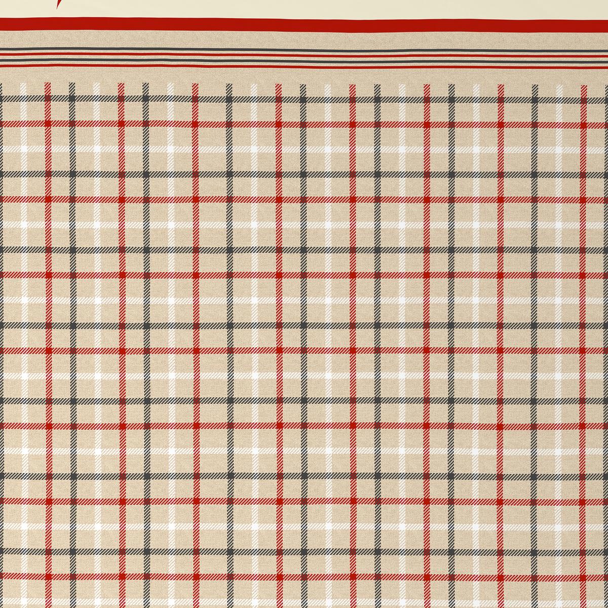 BETTWÄSCHE LILLEHAMMER - Beige/Rot, ROMANTIK / LANDHAUS, Textil - James Wood