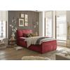 Boxbett Mit Topper+bettkasten 120x200 Cm Valencia - Rot/Schwarz, MODERN, Holzwerkstoff/Textil (120/200cm) - MID.YOU