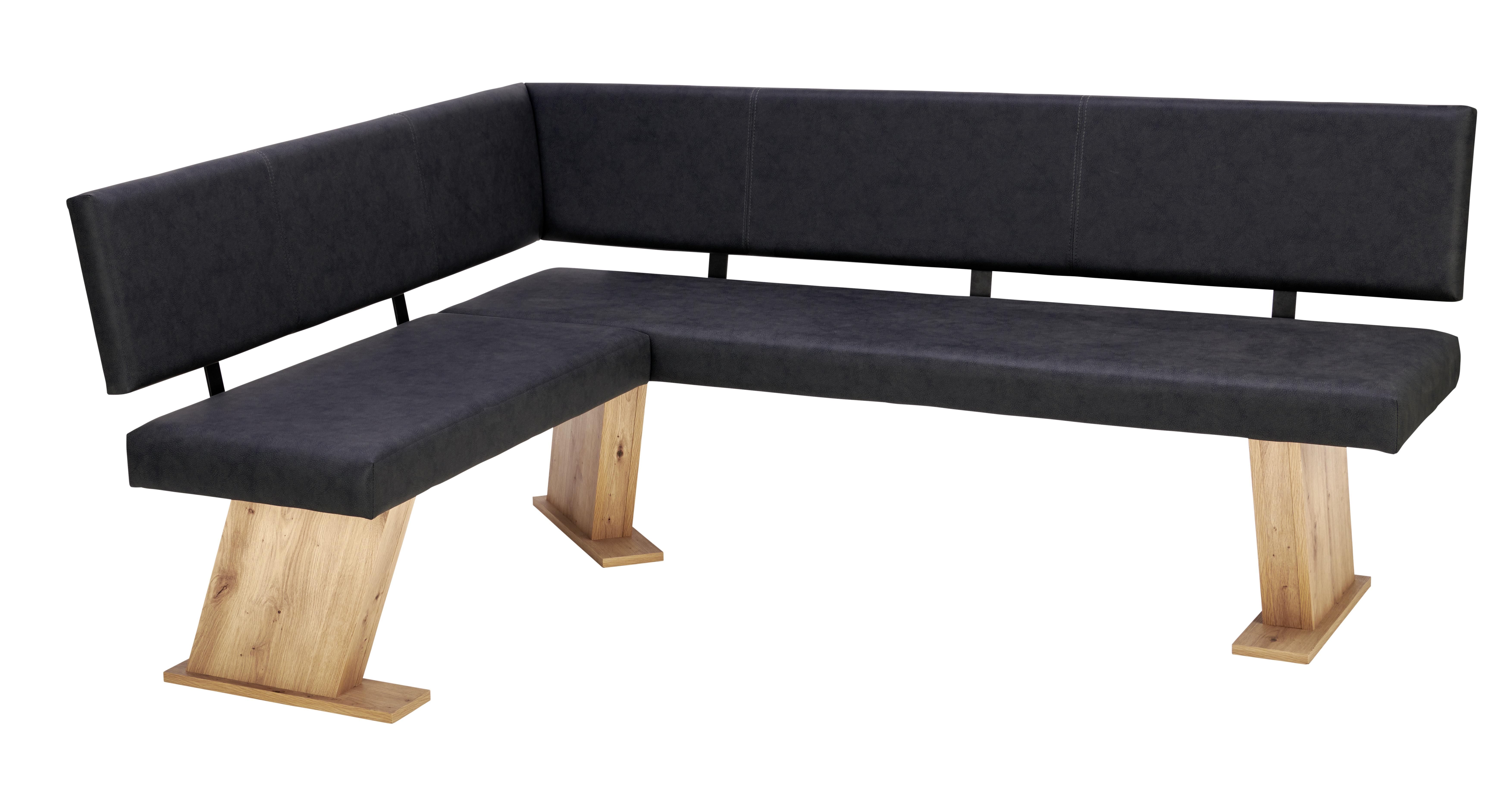 Eckbank in Dekor Eiche Artisan & Anthrazit