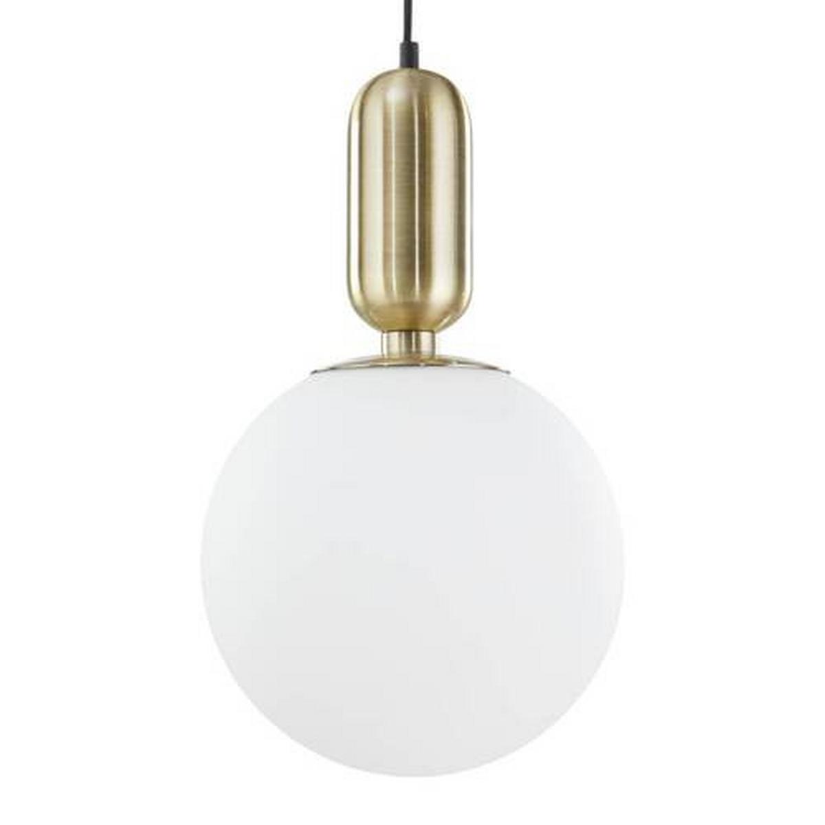 Závěsné svítidlo TIANO zlatá - barvy mosazi, Moderní, kov/sklo (25/198cm) - Bessagi Home