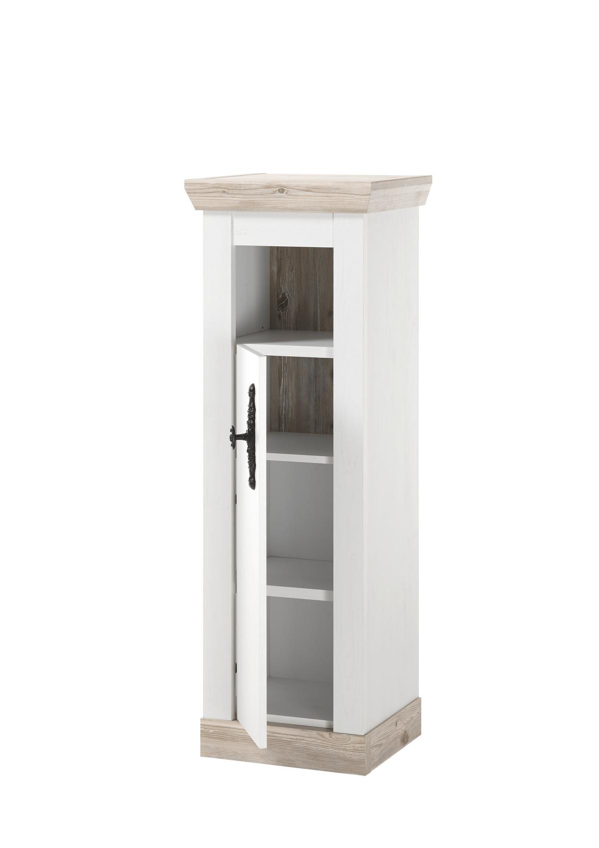 Midischrank Florenz Pinienfarben B: 42cm - Pinienfarben, Design, Holzwerkstoff (42/120/35cm) - MID.YOU