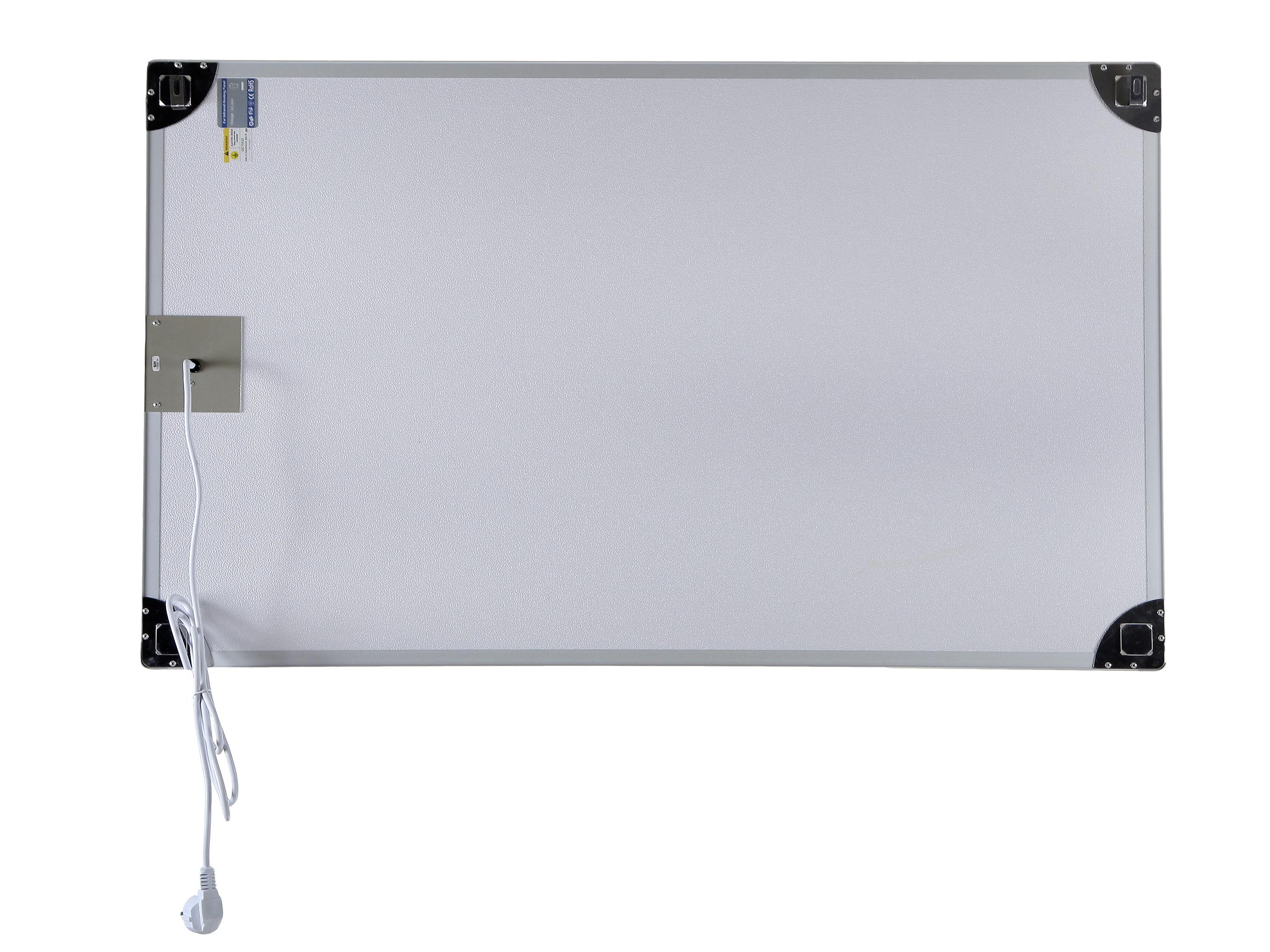 Infrarot Heizung 600 W Heatforce Beach 100x60 cm - Silberfarben/Multicolor, Basics, Metall (100/60/2,2cm) - Homezone