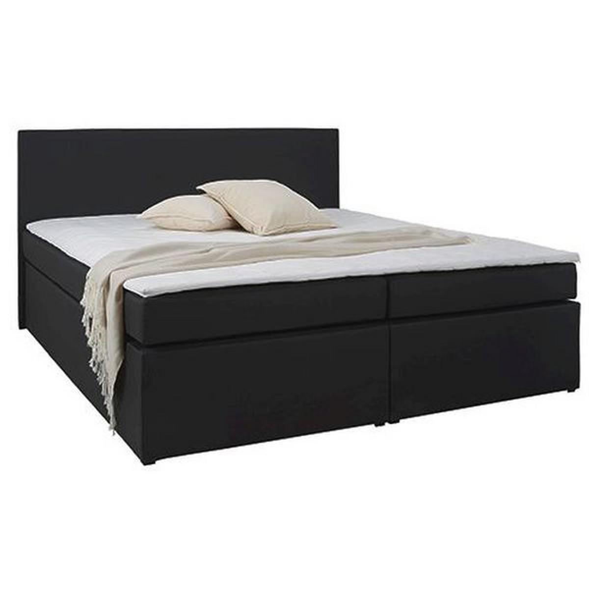 Boxspringová posteľ LUCY 180x200, tmavosivá - tmavosivá, Modern, drevo/kompozitné drevo (180/200cm) - Bessagi Home