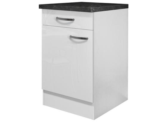 Kuchyňská Spodní Skříňka Alba Us50 - bílá, Moderní, kompozitní dřevo (50/86/57cm) Kuchyňská Spodní Skříňka Alba Us50 - bílá, Moderní, kompozitní dřevo (50/86/57cm)