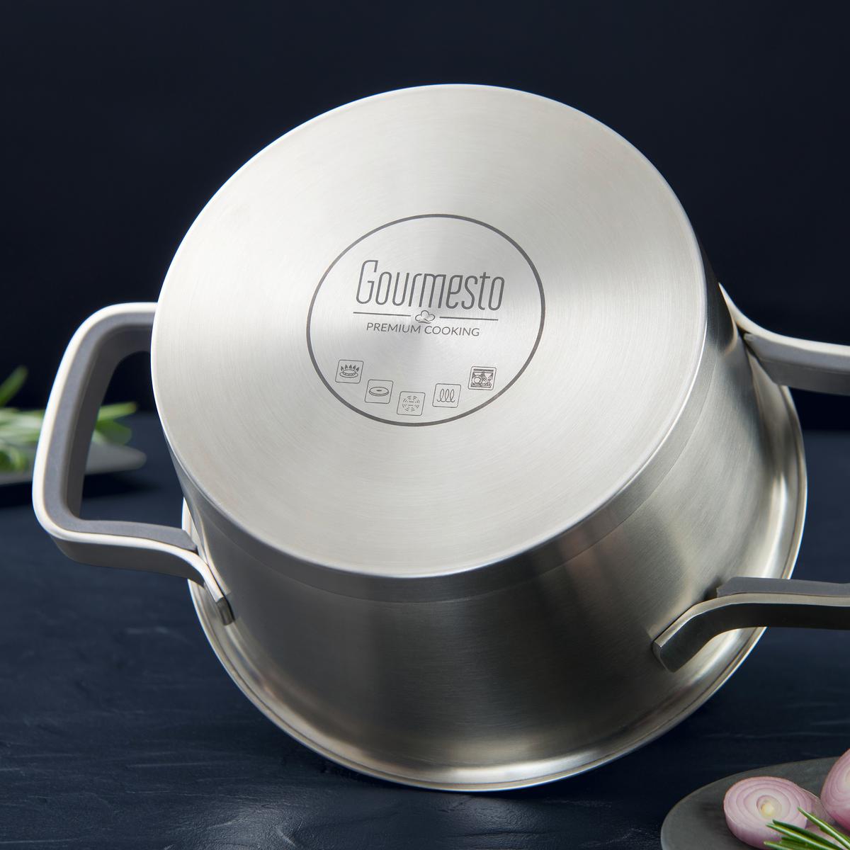 Hrniec Silver Line, 1,6l - číra/farba ušľachtilej ocele, Konventionell, kov/sklo (16/9,5cm) - Gourmesto