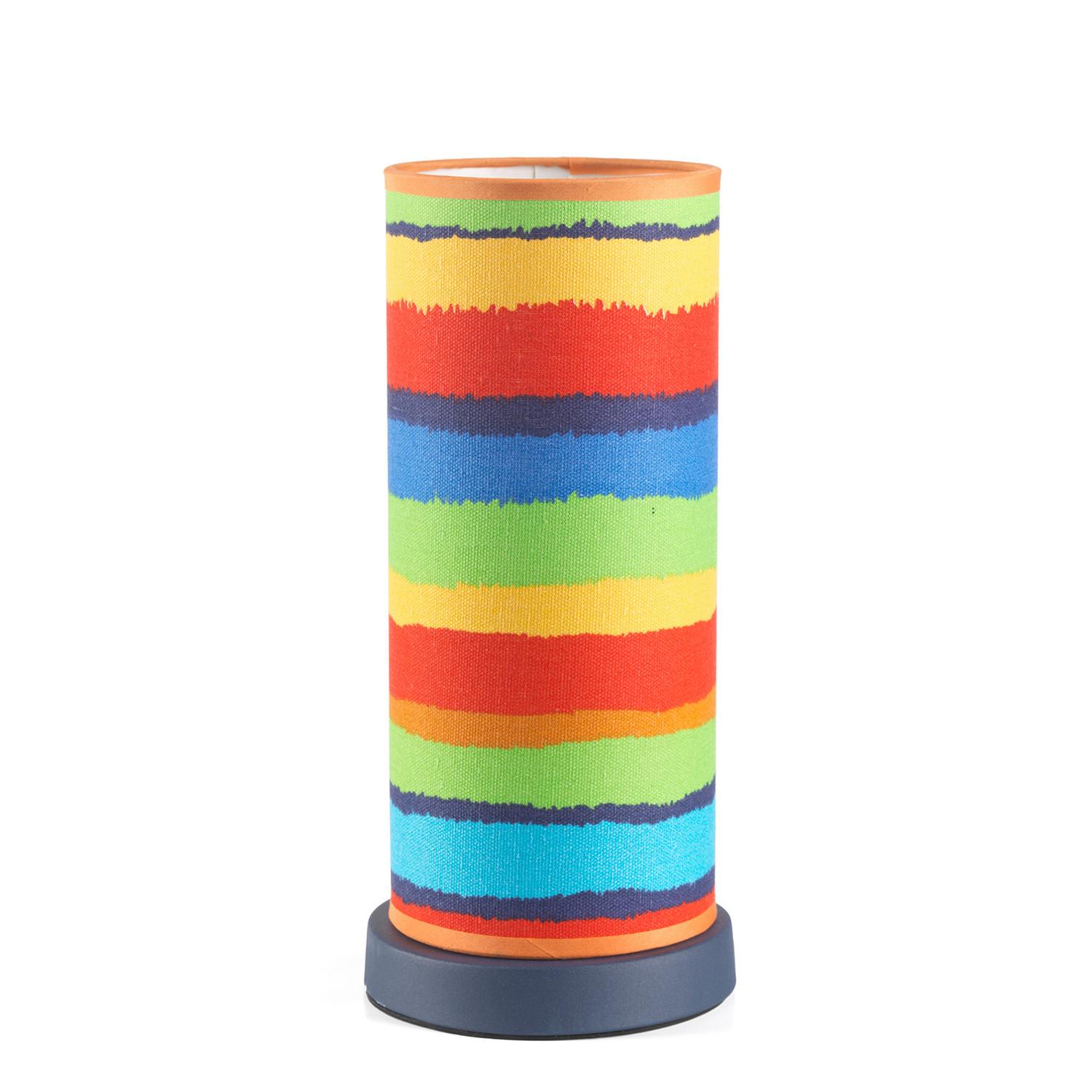 Kindertischleuchte 4910/l - Schwarz, Design, Textil/Metall (13/33cm)