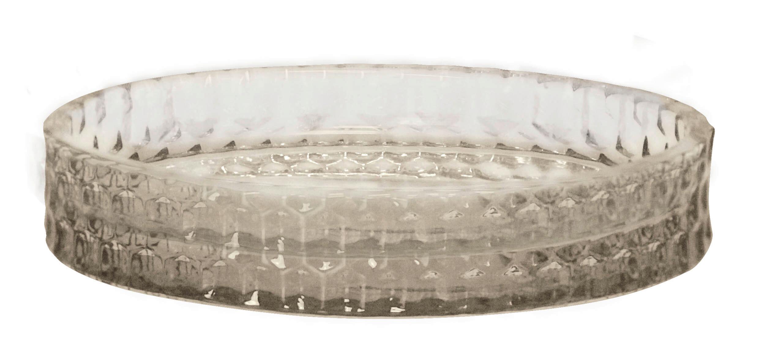 Seifenschale Melua Sandfarben Glas - Sandfarben, Basics, Glas (11,0/2,2cm) - Kleine Wolke