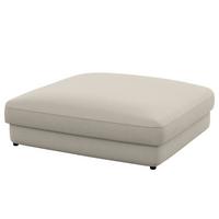 Hocker Bourbon, Grau B: 133 Cm - Schwarz/Grau, MODERN, Textil (133/43/133cm) - Trendmanufaktur