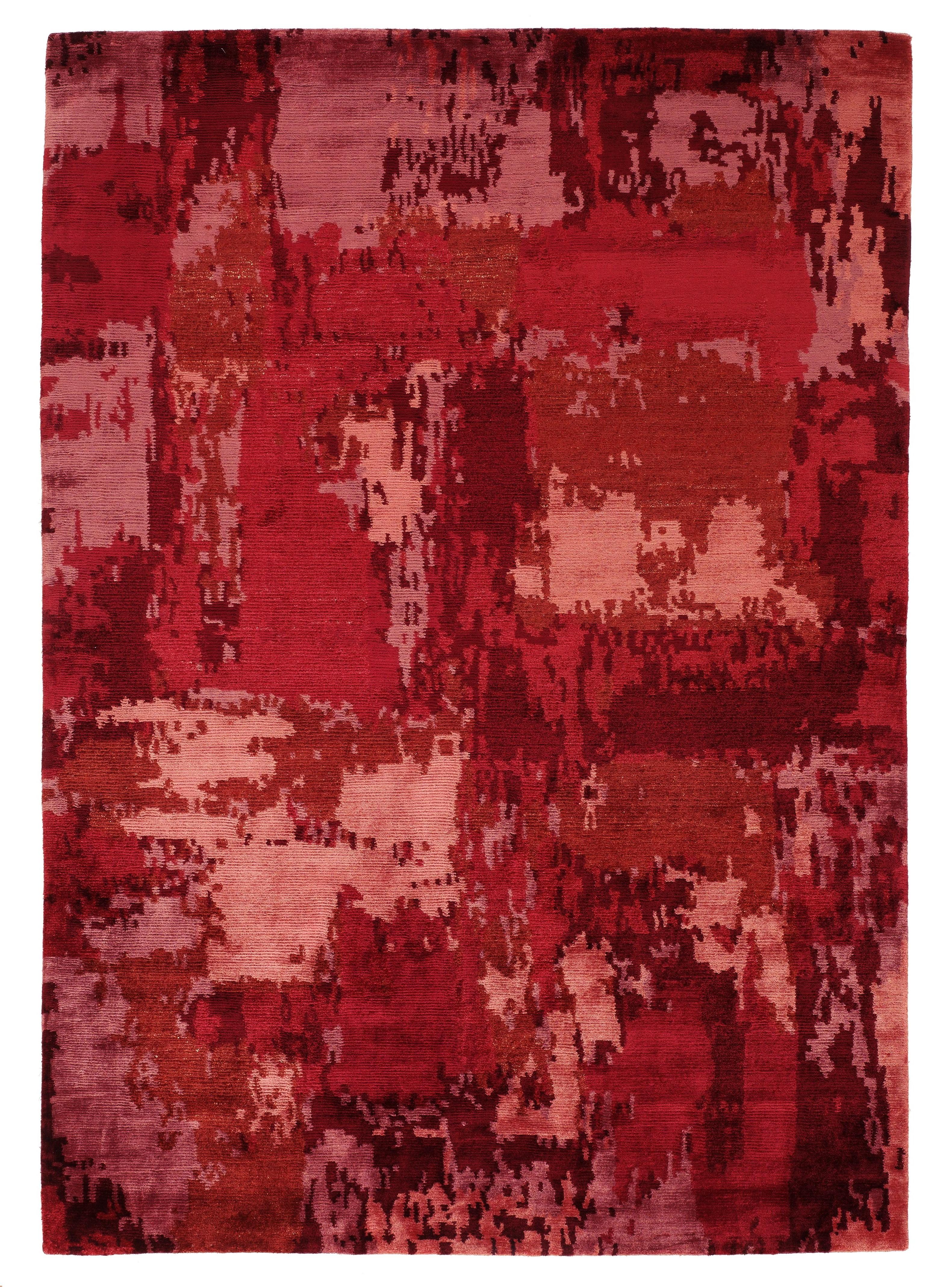 Orientalischer Webteppich Dunkelrot Angeles 170x240 cm - Dunkelrot, Design, Textil (170/240cm) - Musterring