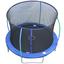 Trampolin Powerjump Tp 3000 - Blau/Schwarz, MODERN, Kunststoff/Metall (305/255cm)