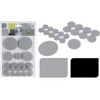 Csúszásgátló Alátét 50 Darabos - szürke, Konventionell, műanyag