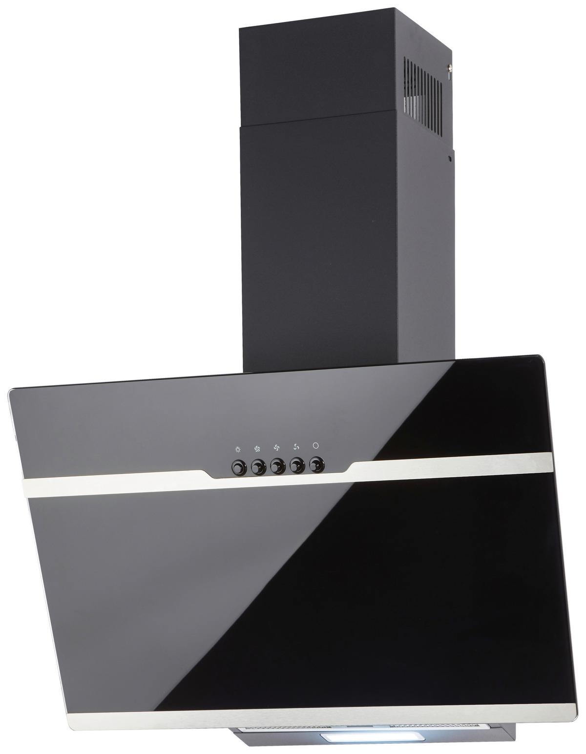 Küchenblock Mailand Graphitfarben B: 340cm - Graphitfarben/Sonoma Eiche, MODERN, Glas/Holzwerkstoff (340cm) - Held