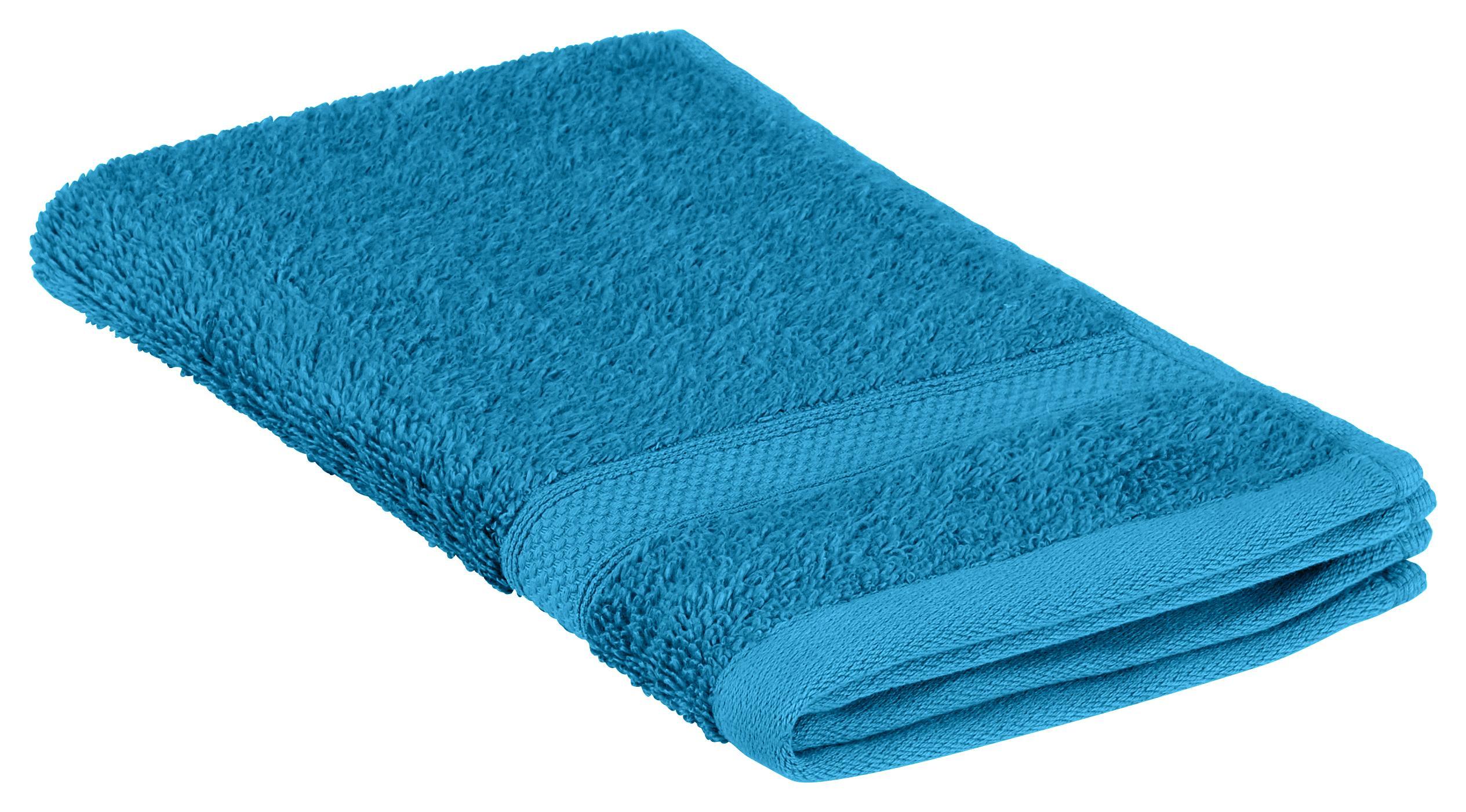 Kéztörlő Anke - Olajkék, Basics, Textil (30/50cm) - Luca Bessoni