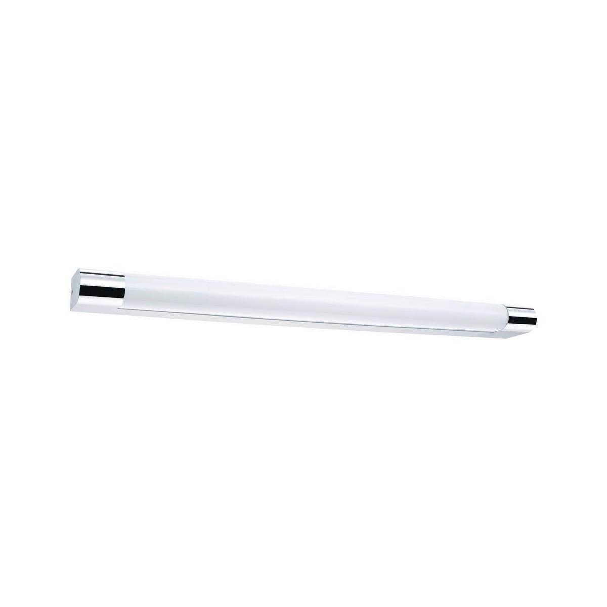 Bad-Wandleuchte Mizar 79716 Ip44 1-Flammig In Warmweiß - Chromfarben/Weiß, Design, Kunststoff/Metall (63/4,5/8,2cm) - Paulmann