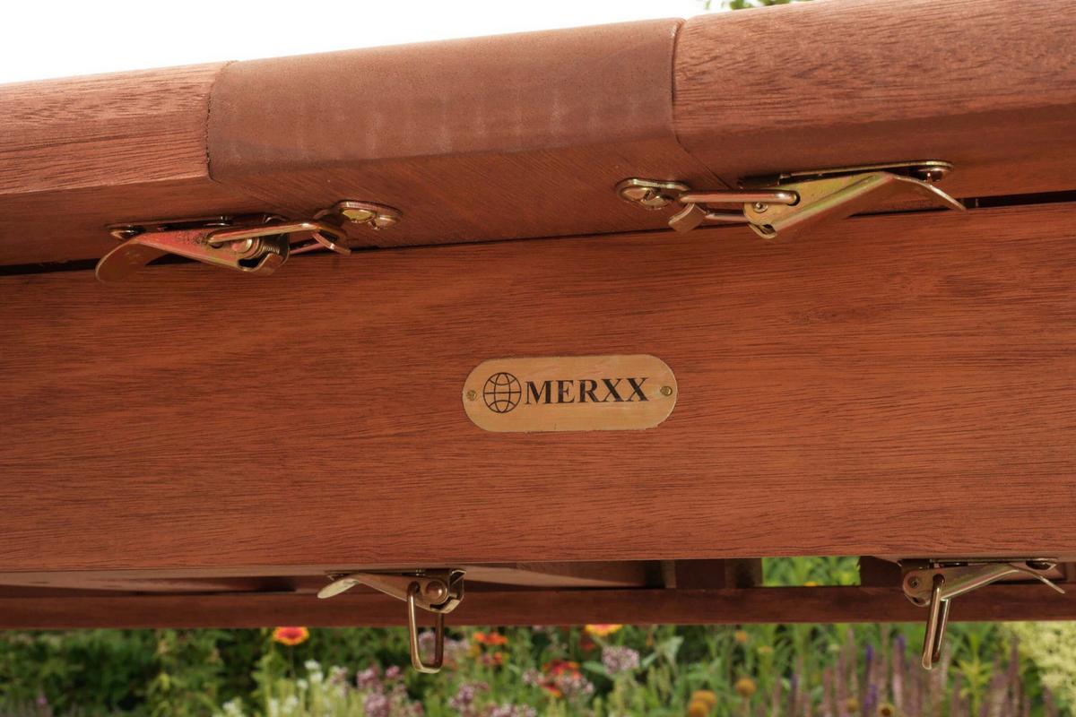 Gartentischgruppe Maracaibo 7 -teilig. Naturfarben - Eukalyptusholzfarben, KONVENTIONELL, Holz - Gardenson