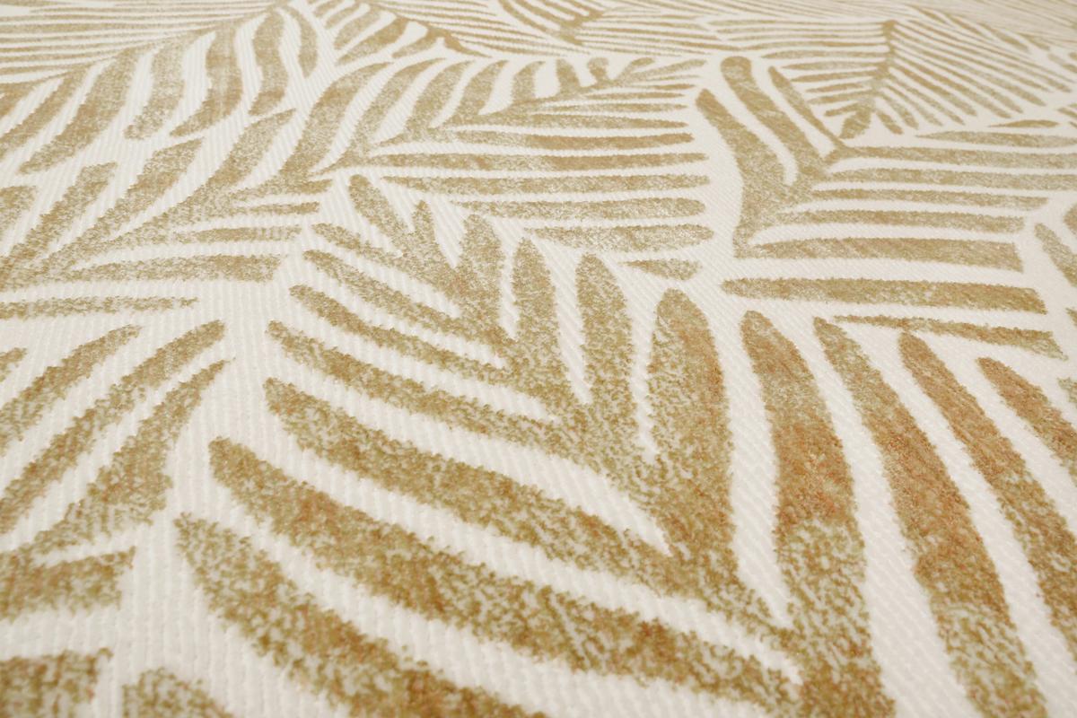 Flachwebteppich Gold, BxL: ca. 80x150 cm - Goldfarben, Design, Textil (80/150cm) - Esprit