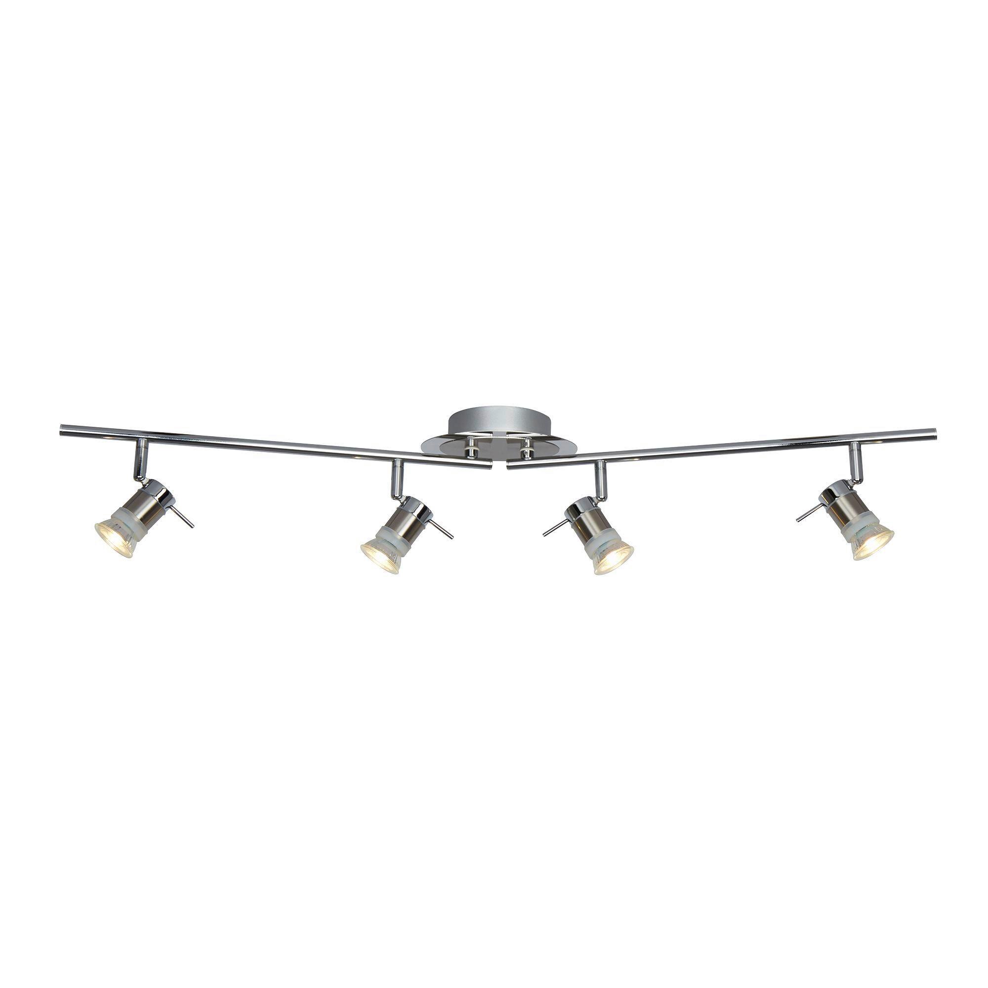 Strahler 7444cc - Silberfarben, Basics, Metall (90/16/12cm)