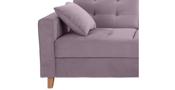 ECKSOFA Bergen - Flieder/Naturfarben, Design, Textil (231/160cm) - Luca Bessoni