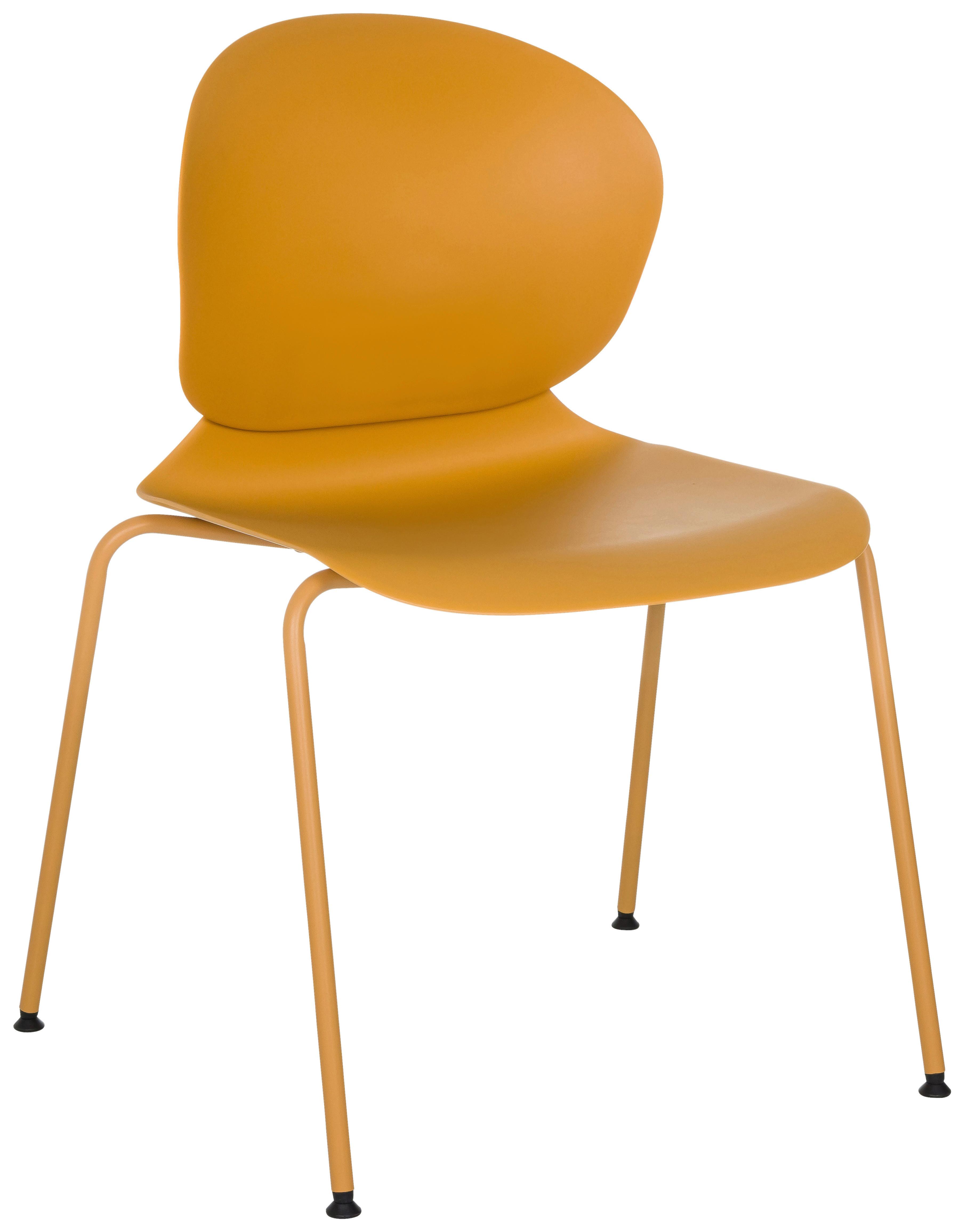 Besucherstuhl T36 Vi Gelb B: 56 cm