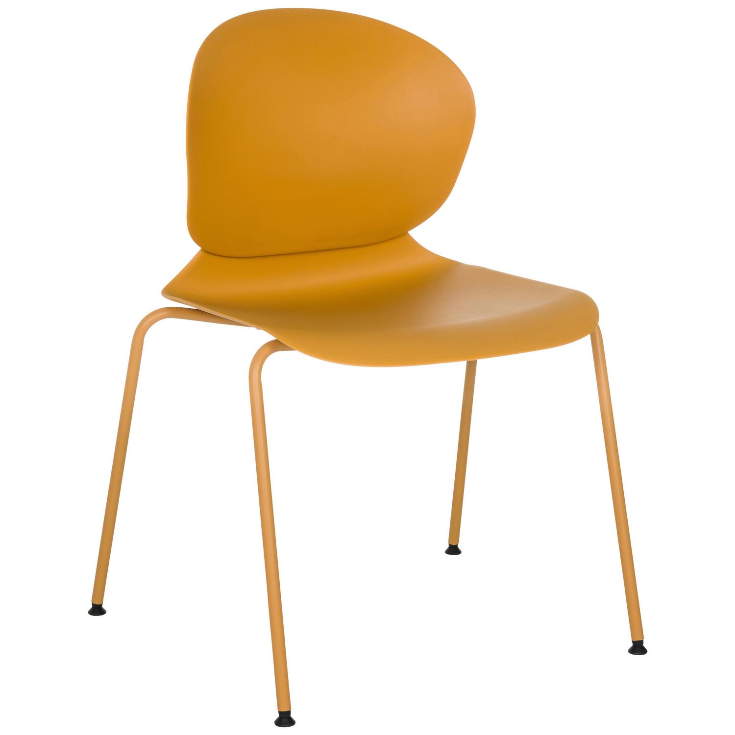 Besucherstuhl T36 VI Gelb B: 56 cm