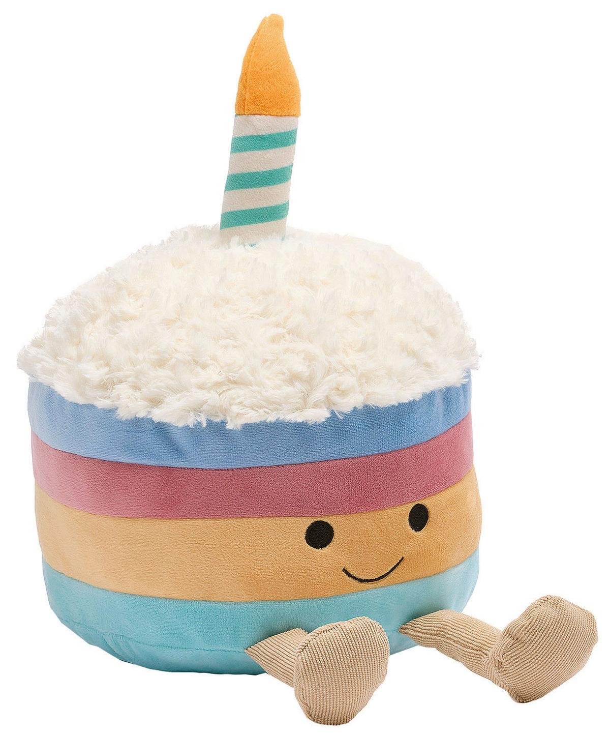 Plüschtier Torte - Multicolor, Basics, Textil (32/32/40cm)