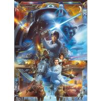 Fototapete Stars Wars - Blau/Gelb, Design, Papier (184/254cm) - Disney