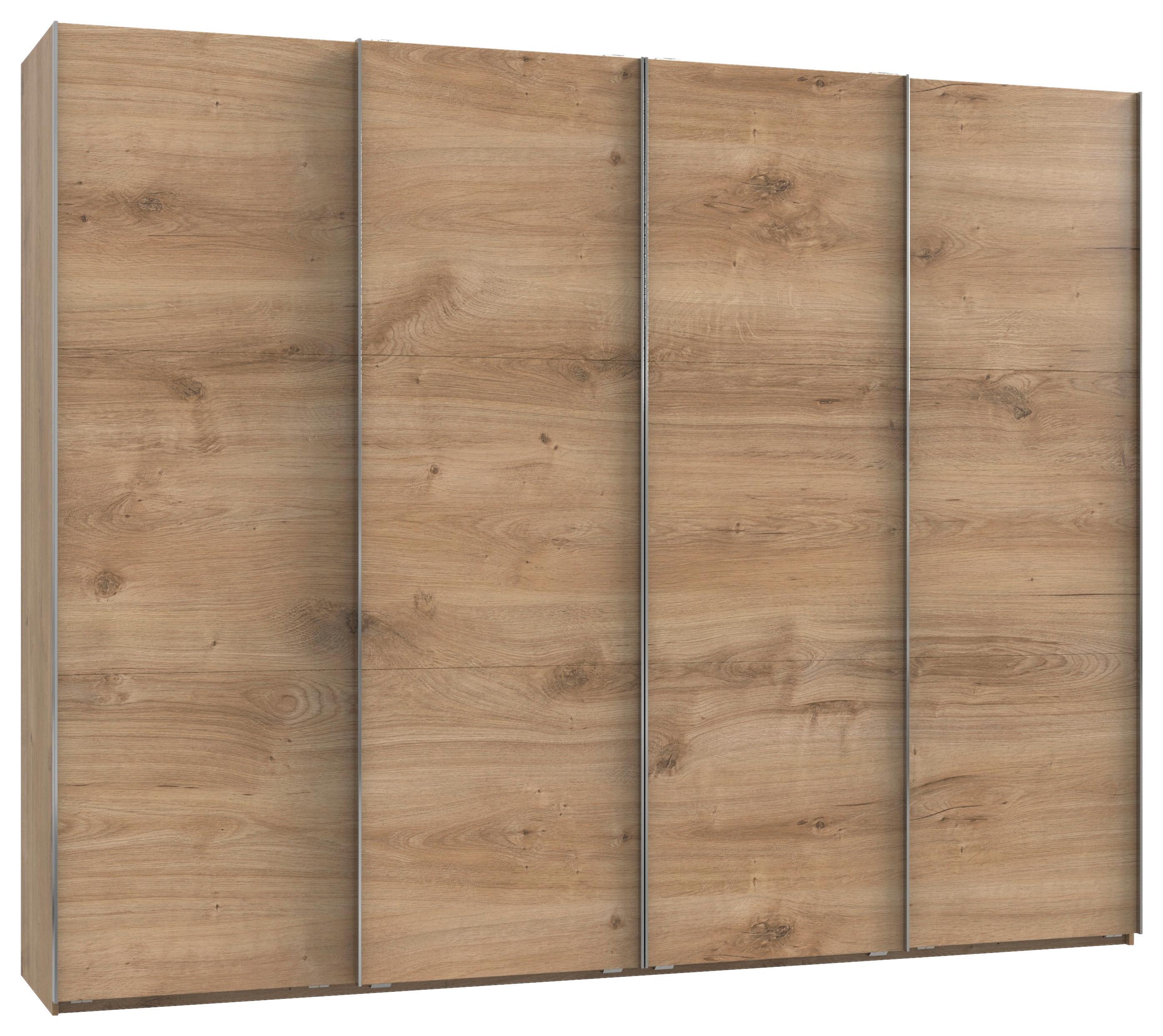 Schwebetürenschrank 300cm Level, Eiche Dekor - Eichefarben, MODERN, Holzwerkstoff (300/236/65cm) - MID.YOU