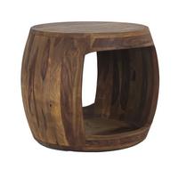 BEISTELLTISCH Braun L: 50cm - Braun, Design, Holz (50/50/40cm) - MID.YOU