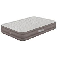 Luftbett Matheo 203x152x36 cm bis 350kg, inkl. Pumpe - Braun/Grau, KONVENTIONELL, Kunststoff/Metall (203/152/36cm) - Bestway