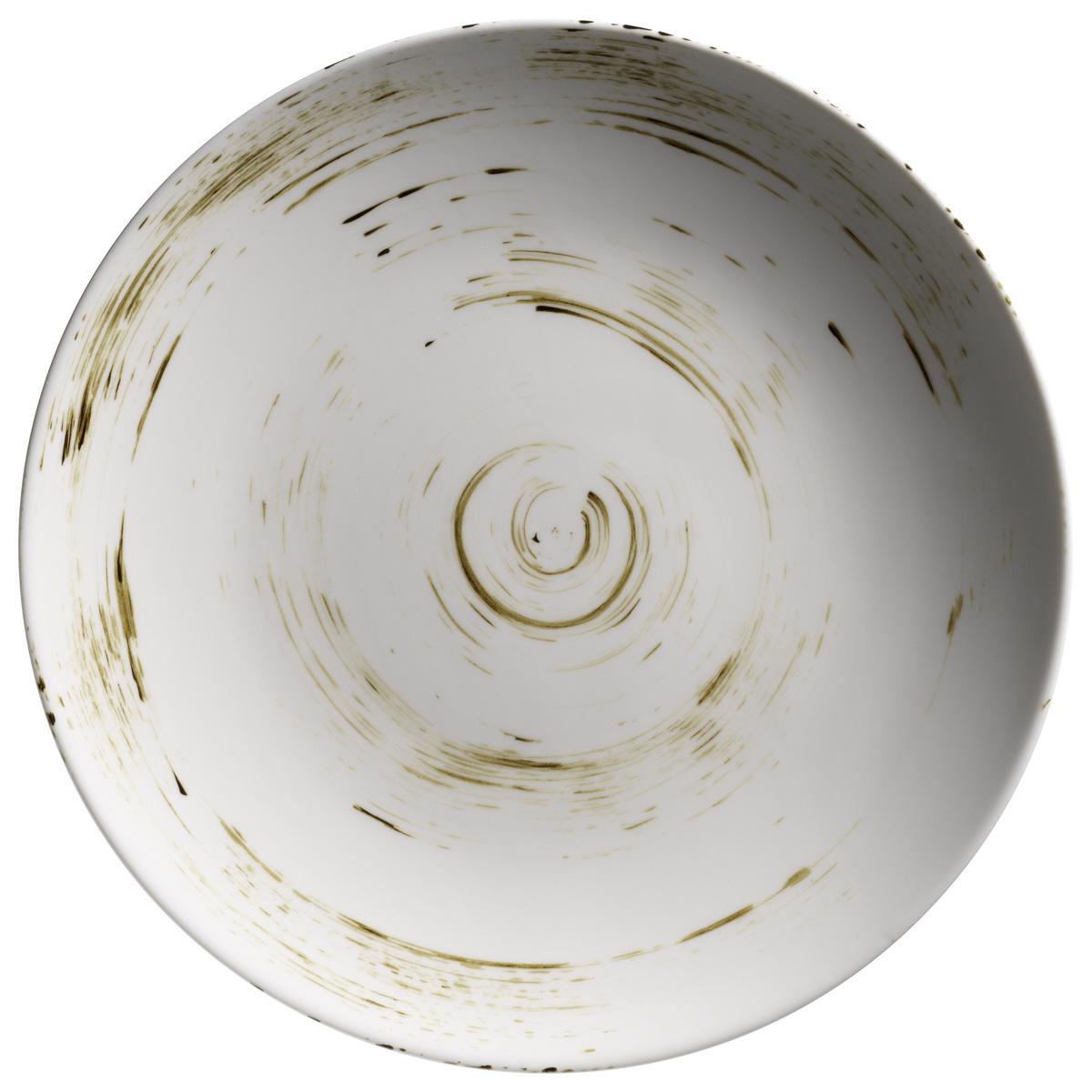Kombiservice Derby Blau Grau Weiß Beige - Blau/Beige, Basics, Keramik (33/31,5/35cm) - Mäser