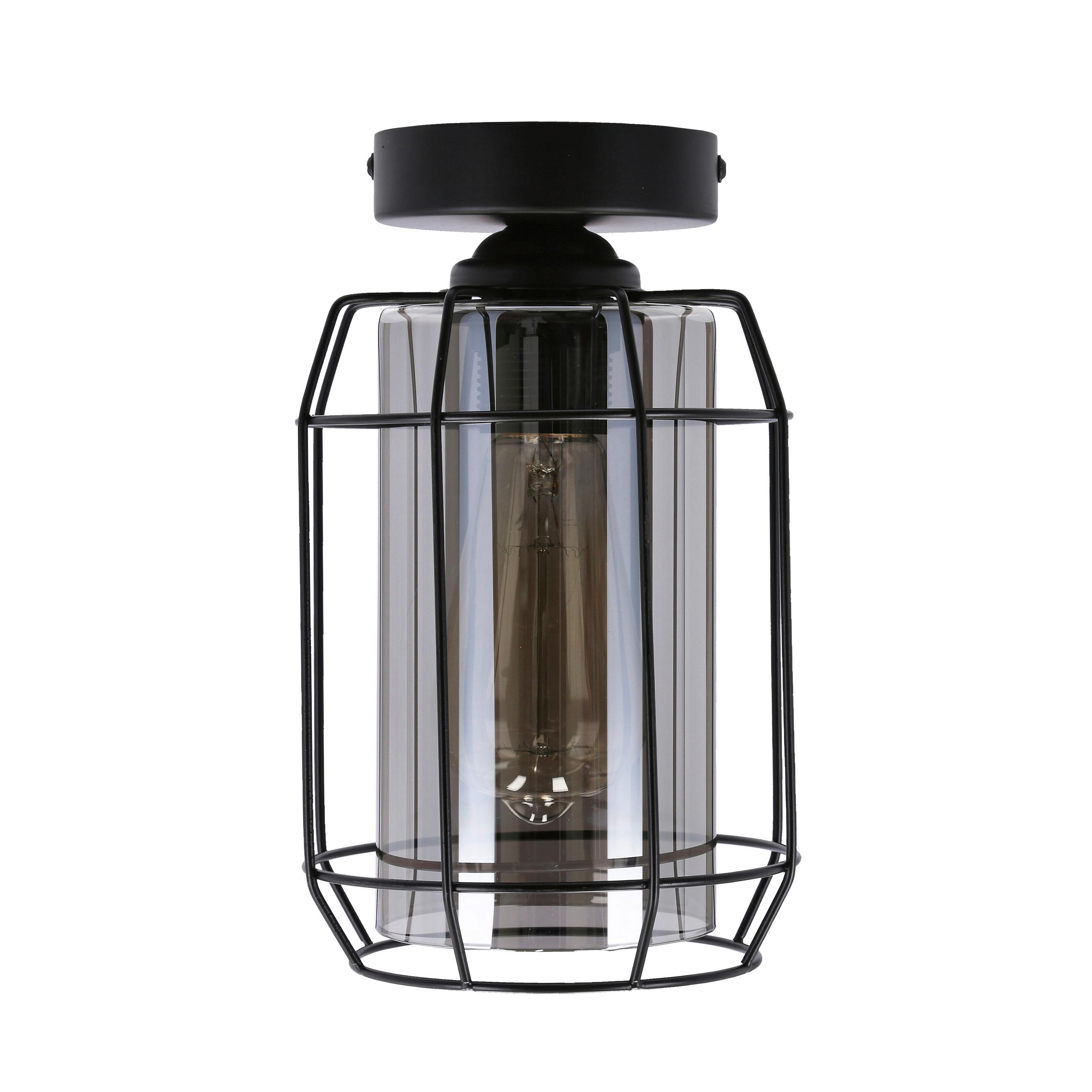 Deckenleuchte 31-08404 Jonera - Goldfarben/Schwarz, Design, Metall (15/15/23cm)