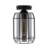 Deckenleuchte 31-08404 Jonera - Goldfarben/Schwarz, Design, Metall (15/15/23cm)