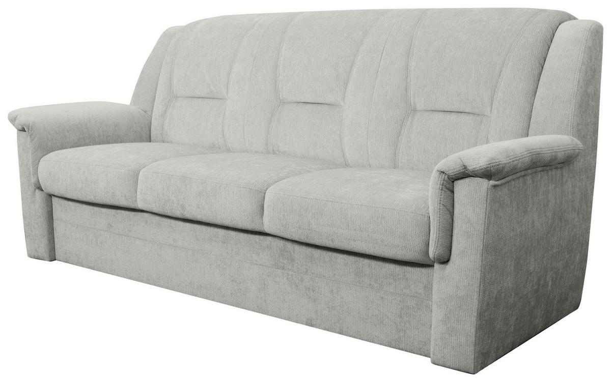 3-SITZER-SOFA Rafael, Hellgrau B: 209 cm - Beige/Hellgrau, Trend, Textil (209/95/95cm)