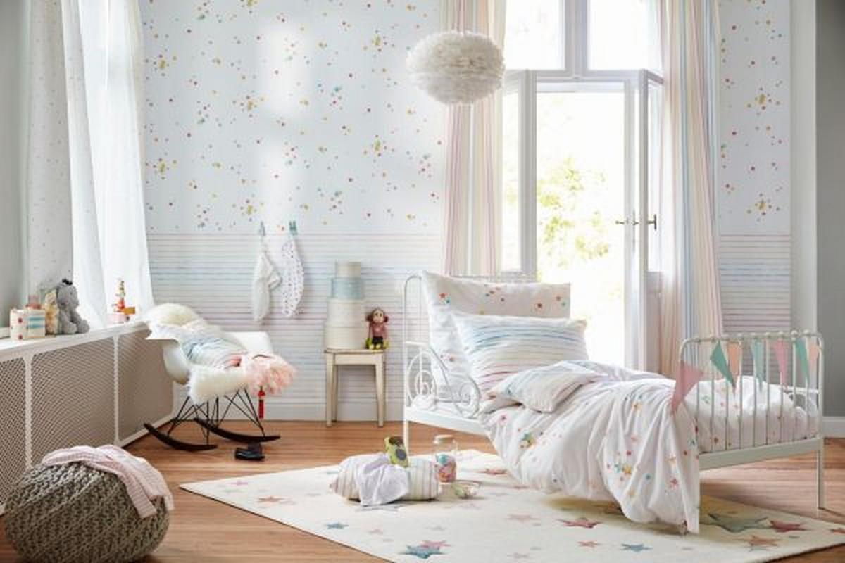 Kinderteppich Jonne - Hellrosa/Weiß, Trend, Textil (80/150cm) - Esprit