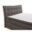 Boxspringbett mit Topper 180x200cm Darwin, Grau - Silberfarben/Grau, KONVENTIONELL, Holzwerkstoff/Textil (180/200cm) - Carryhome Boxspringbett mit Topper 180x200cm Darwin, Grau - Silberfarben/Grau, KONVENTIONELL, Holzwerkstoff/Textil (180/200cm) - Carryhome