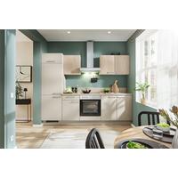 Küchenblock Pn80/pn100 - Kaschmir/Eichefarben, MODERN, Holzwerkstoff (260cm) - Pino