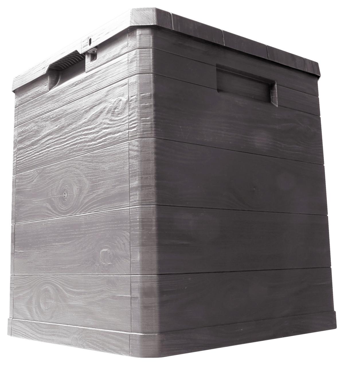 Kissenbox Madera Mini 44x50x43cm 90l Hellgrau - Hellgrau, Basics, Kunststoff (44/50/43cm)