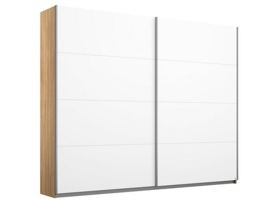 Schwebetürenschrank Belluno B:226cm Weiß/ Eiche Dekor - Weiß/Sonoma Eiche, MODERN, Holzwerkstoff (226/210/62cm) Schwebetürenschrank Belluno B:226cm Weiß/ Eiche Dekor - Weiß/Sonoma Eiche, MODERN, Holzwerkstoff (226/210/62cm)