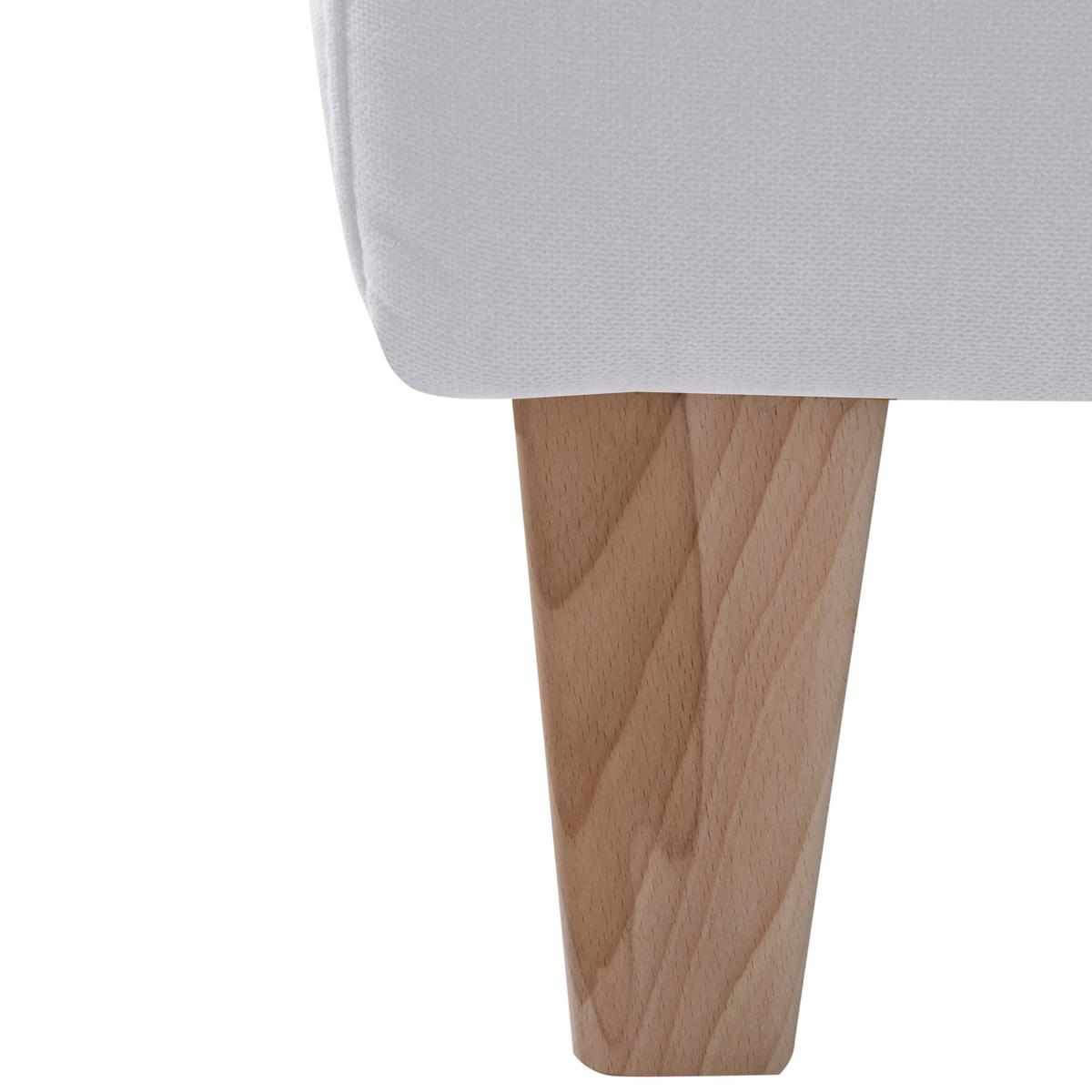 Polstersessel Mit Armlehnen Milla Samt Silberfarben - Silberfarben/Naturfarben, Design, Textil (71/81/70cm) - Max Winzer