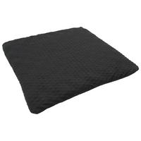 Sitzkissen Medisit I 42x39 cm Schwarz - Schwarz, MODERN, Textil (42/2/39cm) - MID.YOU