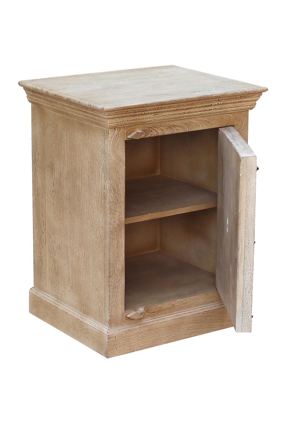 NACHTKÄSTCHEN NACHTKOMMODE - Naturfarben, Basics, Holz (55/70/45cm) - Livetastic