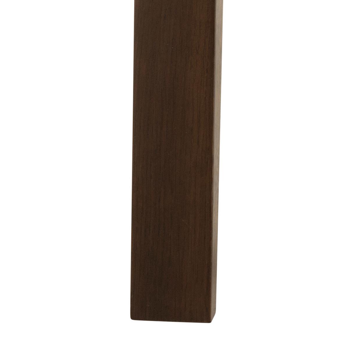 Jedálenský rozkladací stôl A-LINE 220x120cm - tmavohnedá, Basics, drevo/kompozitné drevo (220/120/75cm) - MID.YOU