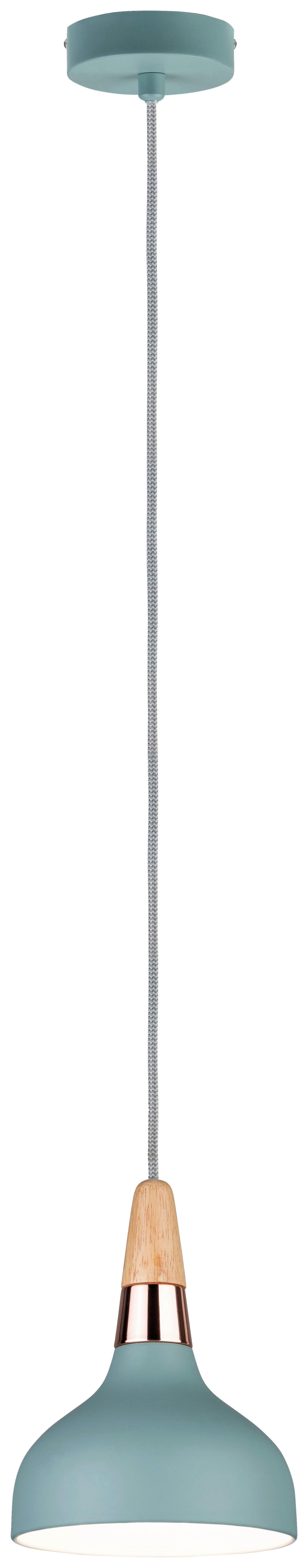 Hängeleuchte Juna H: 172,5 Cm 1-Flammig, Mintgrün, Dimmbar