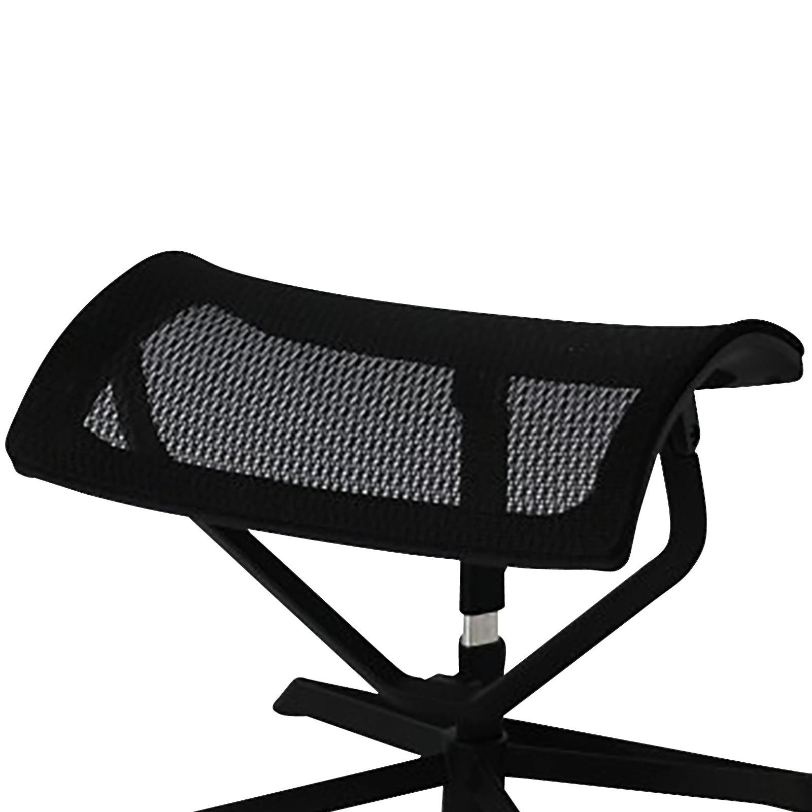 Kancelárska stolička OTTOMANN čierna - čierna, Basics, kov/textil (43/46/33cm) - MID.YOU