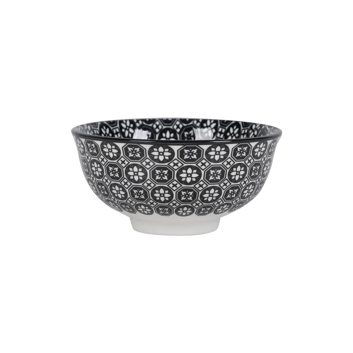 Miska na dip SHIVA - čierna/biela, Lifestyle, keramika (11,7/5,6cm) - Mömax