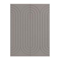Akustický panel MILLA - mokka, textil (90/120cm) - Mömax