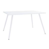 Schreibtisch Salia weiß, L: 80cm - Weiß, MODERN, Holzwerkstoff/Metall (80/50/70cm) - MID.YOU