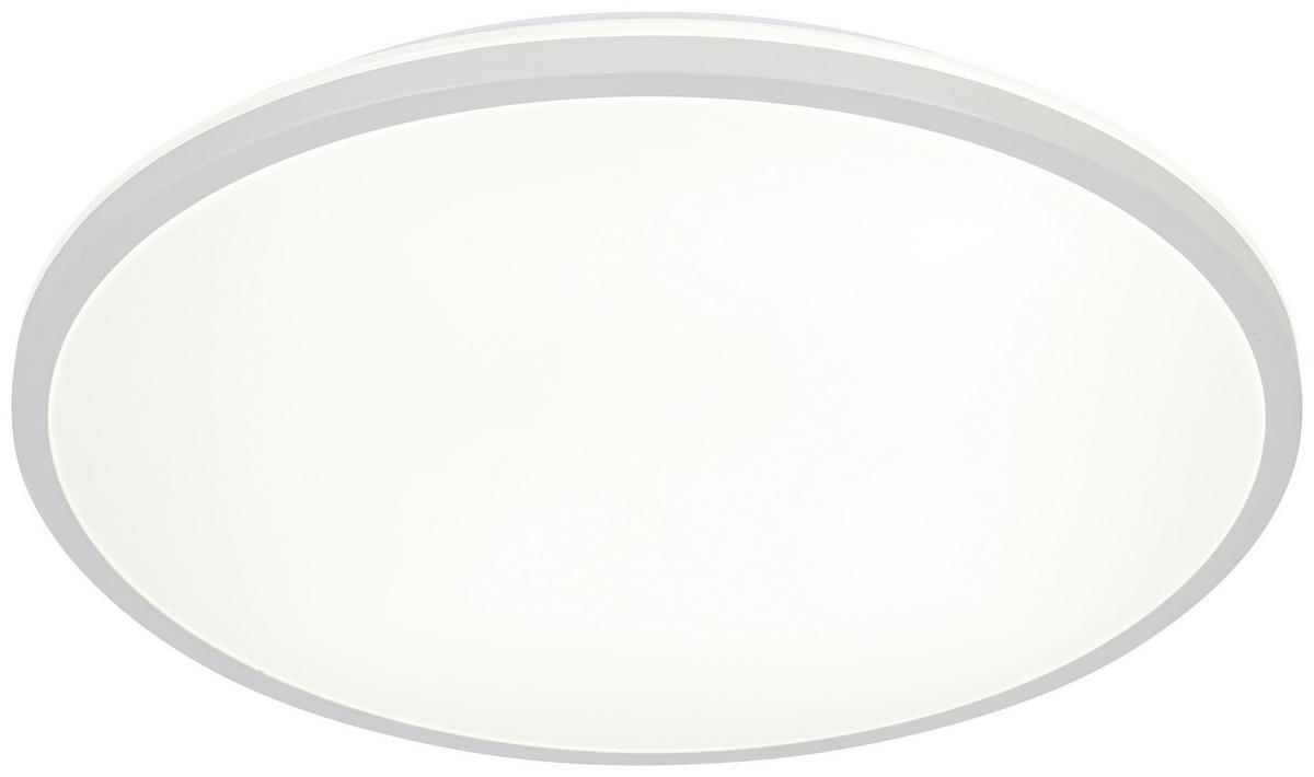 Led-deckenleuchte, 4000k Cesur - Weiß, Basics, Kunststoff/Metall (39,2/4,2cm) - Luca Bessoni