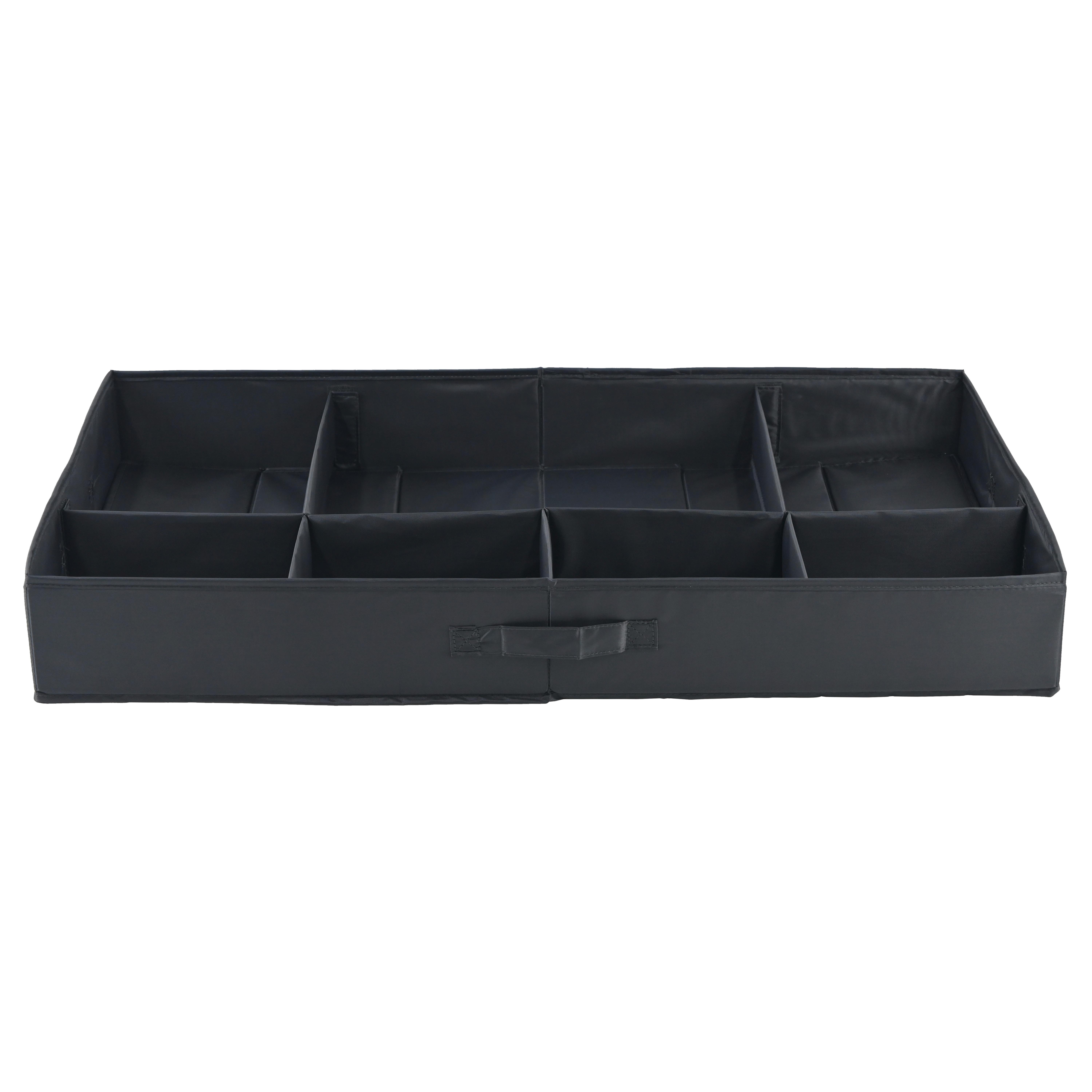 Zásuvkový box Unit, L - šedá, Konvenční, textil/plast (79,7/43,2/10,5cm) - Modern Living
